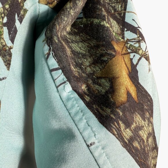 Energy Zone Blue Camo Quarter Zip Pullover W Sz L - Picture 7 of 11